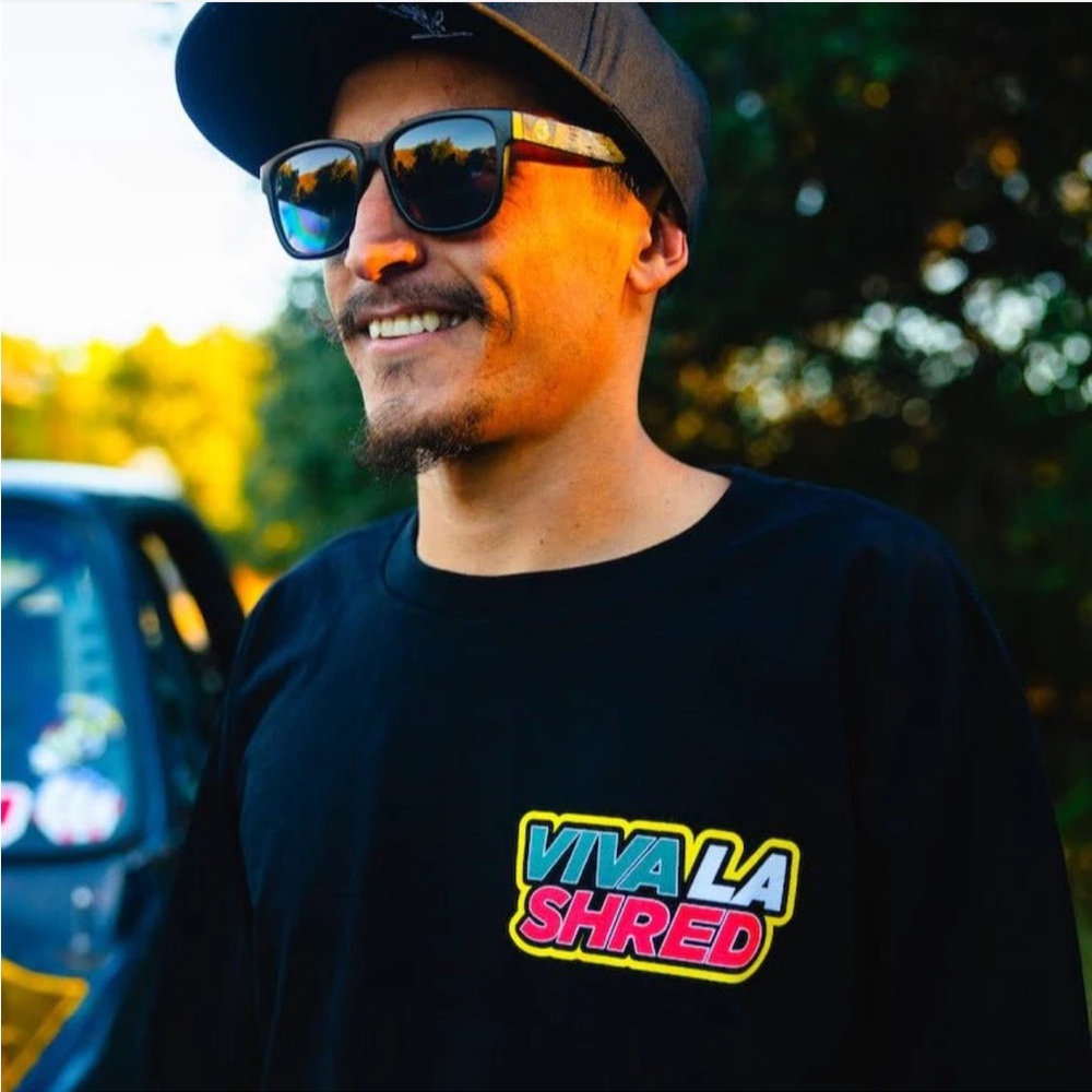 SHREDDY Black Long Sleeve
